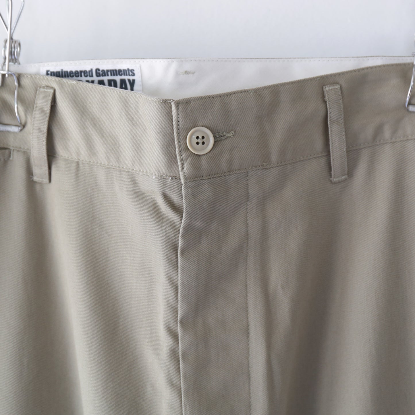 Chino Pant - 6.5oz Flat Twill｜Khaki