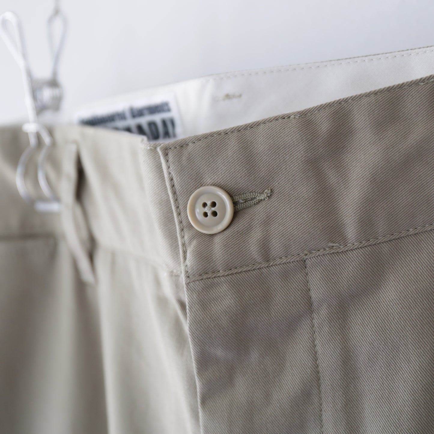 Chino Pant - 6.5oz Flat Twill｜Khaki