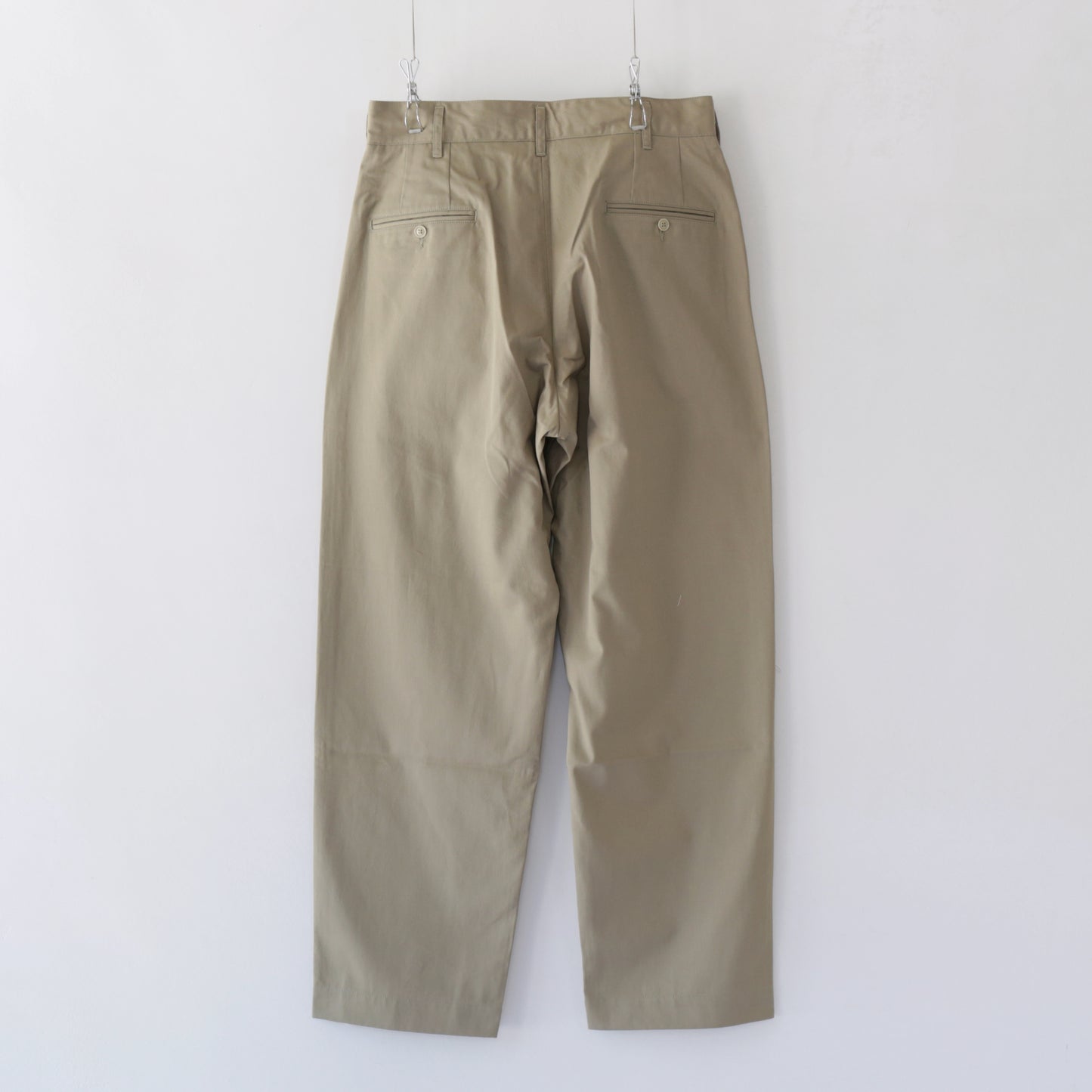 Chino Pant - 6.5oz Flat Twill｜Khaki