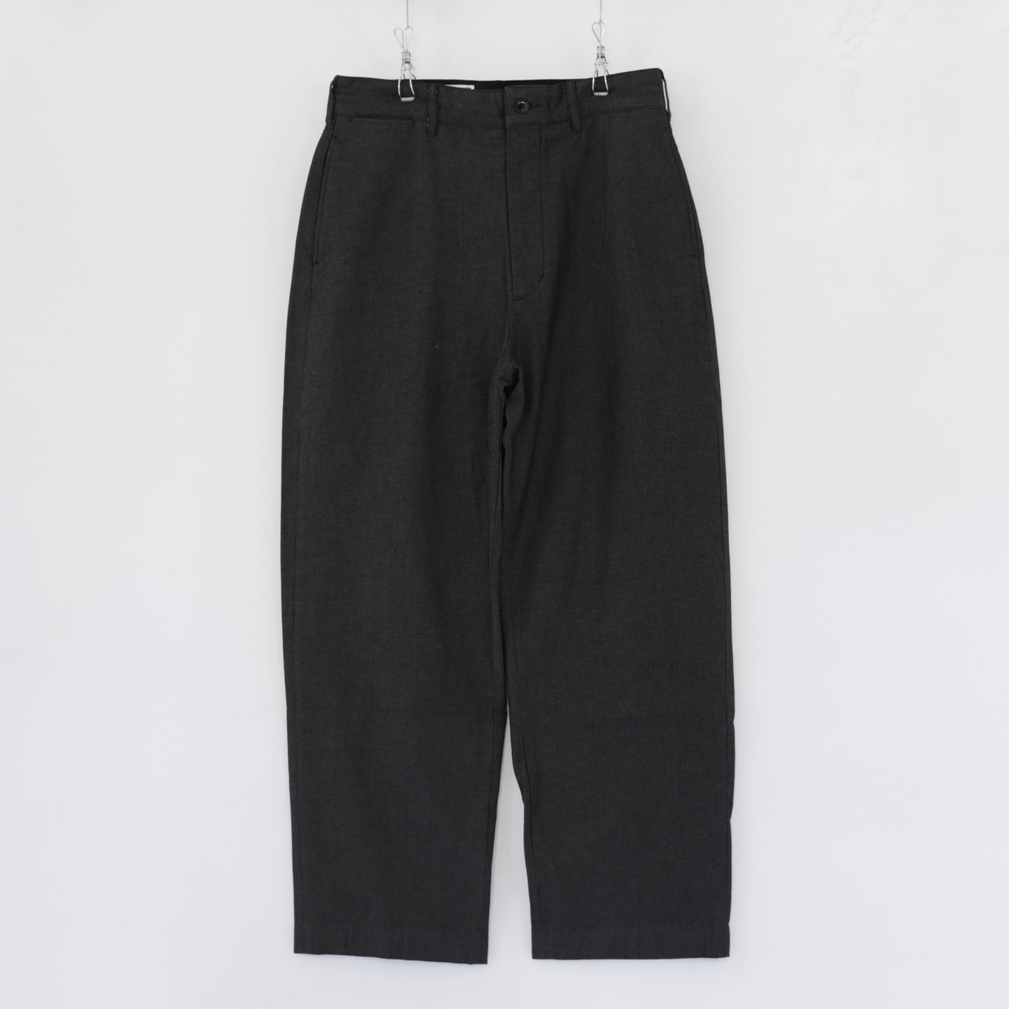 Chino Pant - Cotton Heavy Oxford｜Charcoal
