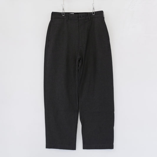 Chino Pant - Cotton Heavy Oxford｜Charcoal