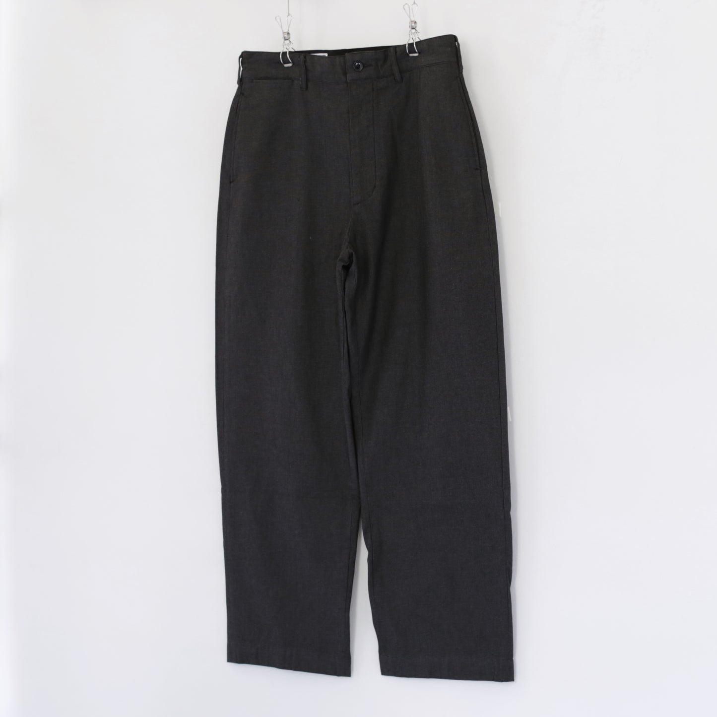 Chino Pant - Cotton Heavy Oxford｜Charcoal