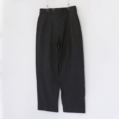 Chino Pant - Cotton Heavy Oxford｜Charcoal
