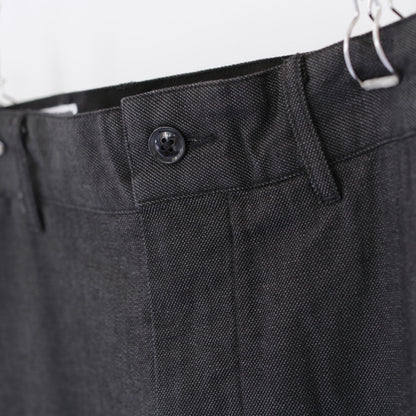 Chino Pant - Cotton Heavy Oxford｜Charcoal