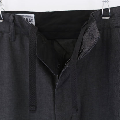 Chino Pant - Cotton Heavy Oxford｜Charcoal