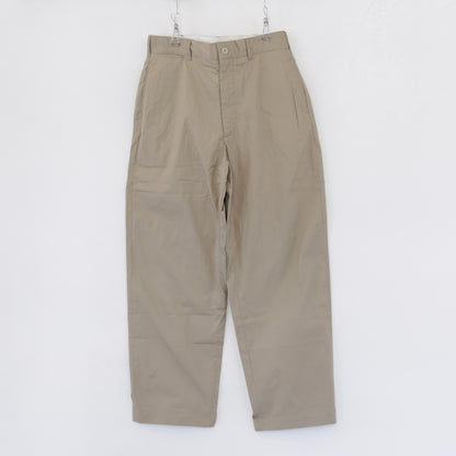 Chino Pant - Hight Count Twill｜Khaki