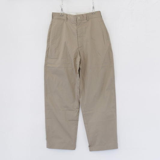 Chino Pant - Hight Count Twill｜Khaki
