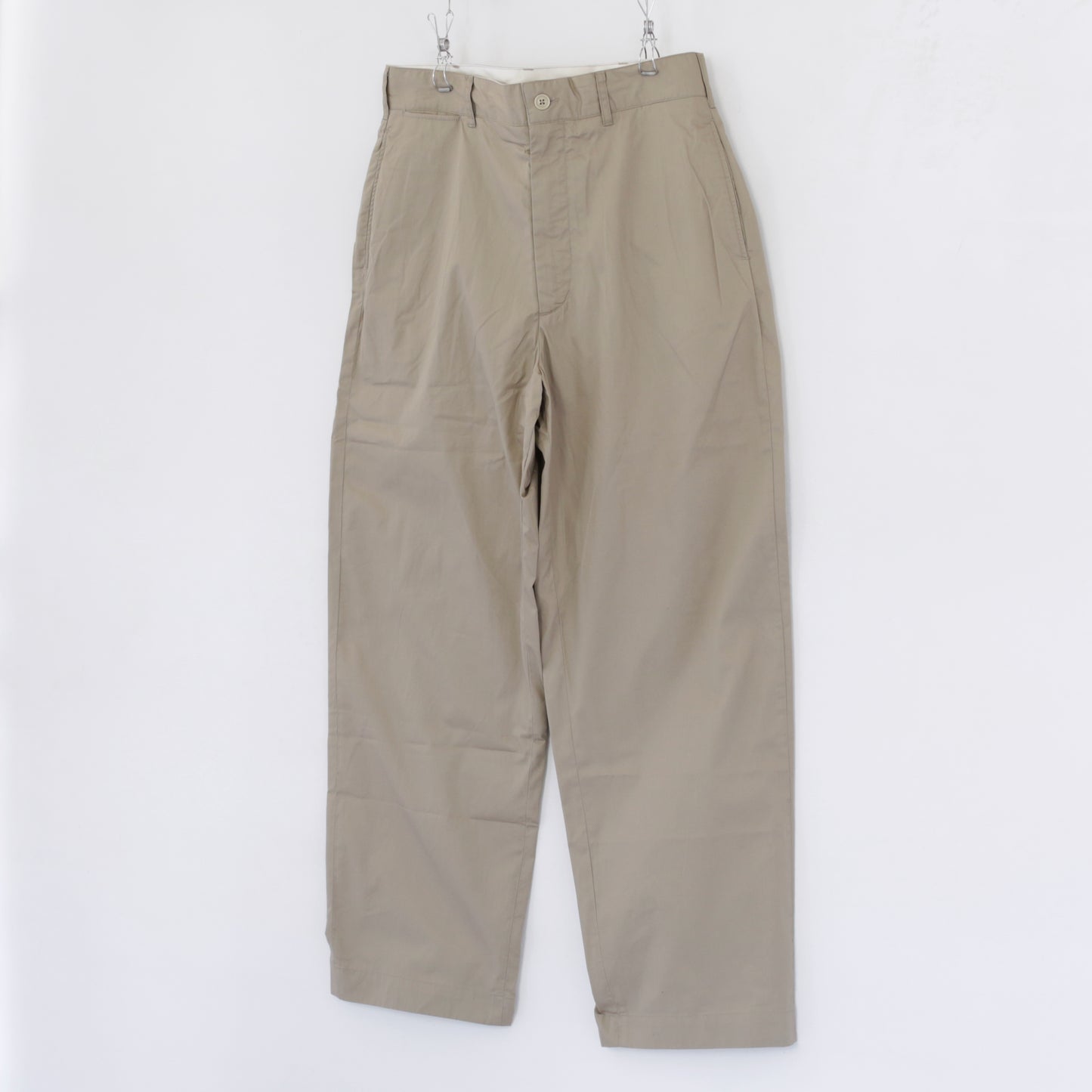 Chino Pant - Hight Count Twill｜Khaki