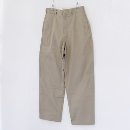 Chino Pant - Hight Count Twill｜Khaki
