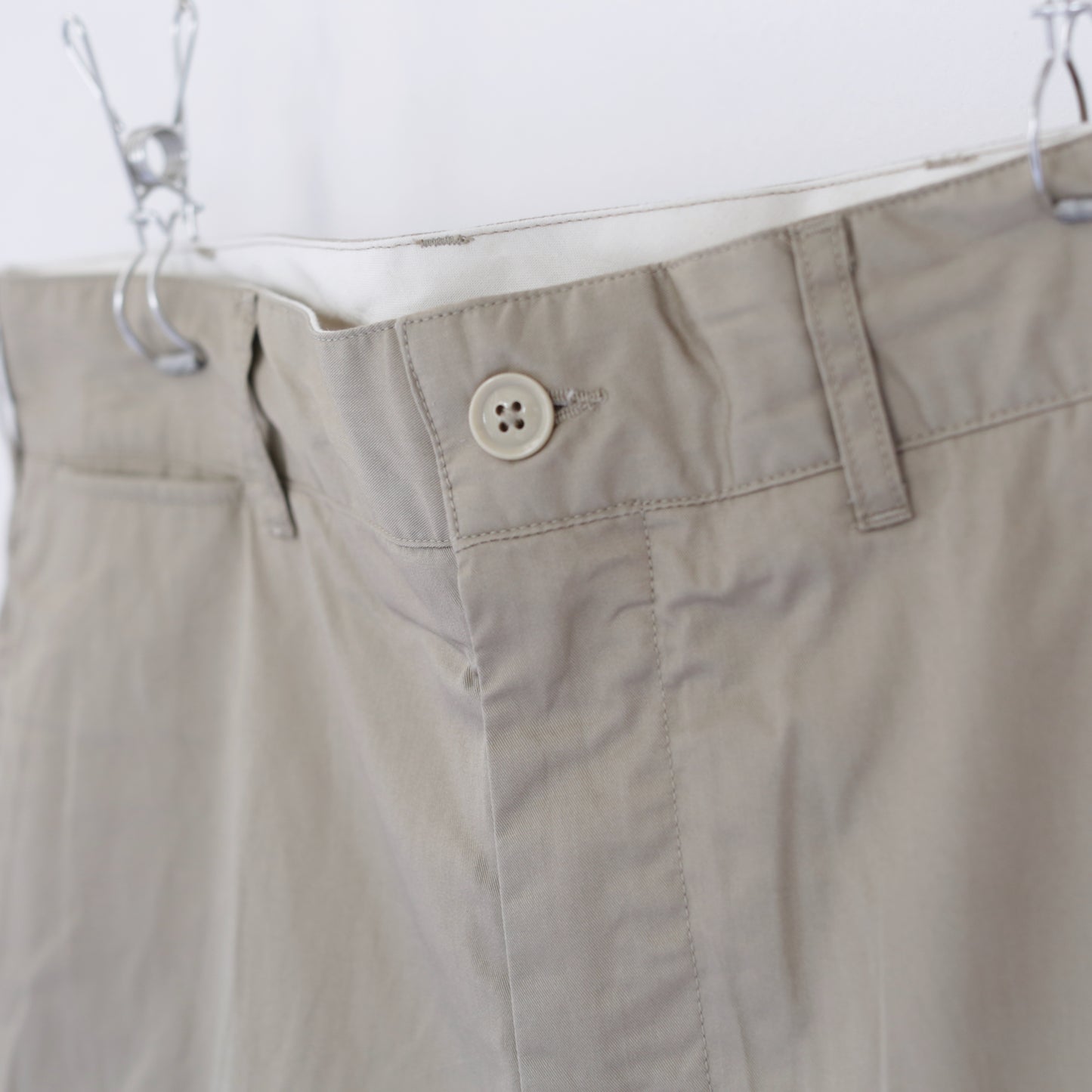 Chino Pant - Hight Count Twill｜Khaki