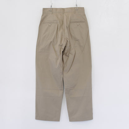Chino Pant - Hight Count Twill｜Khaki