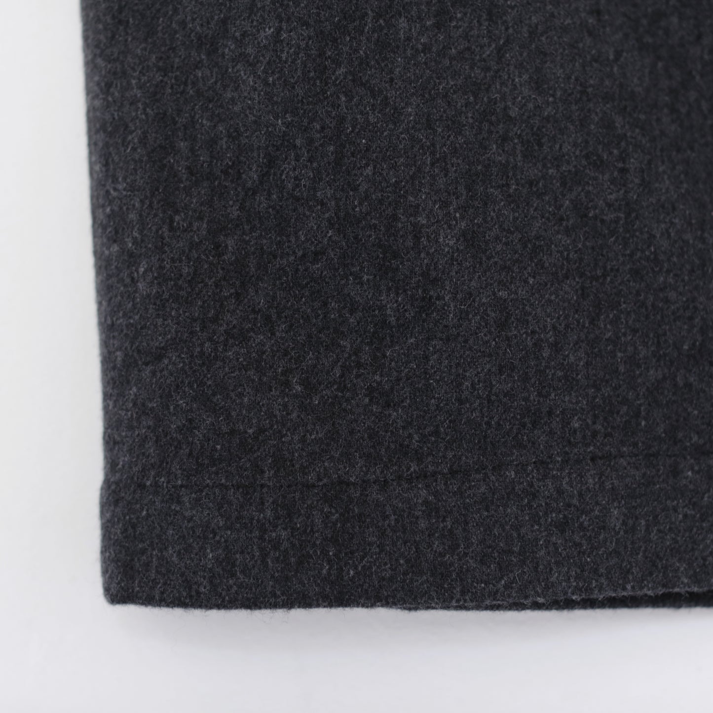 Chino Pant - Worsted Wool Flannel｜Charcoal