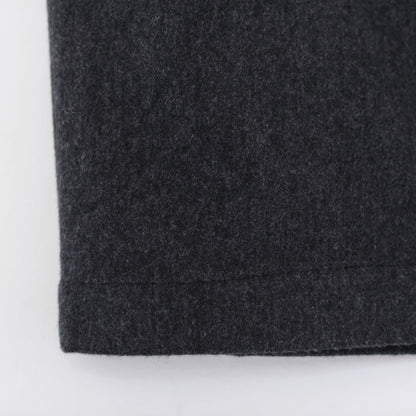 Chino Pant - Worsted Wool Flannel｜Charcoal