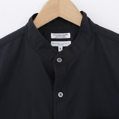 Copley Shirt - Cotton Dobby Small Foulard｜Black