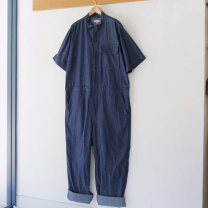 Coverall Suit - 6.5oz Denim｜Indigo