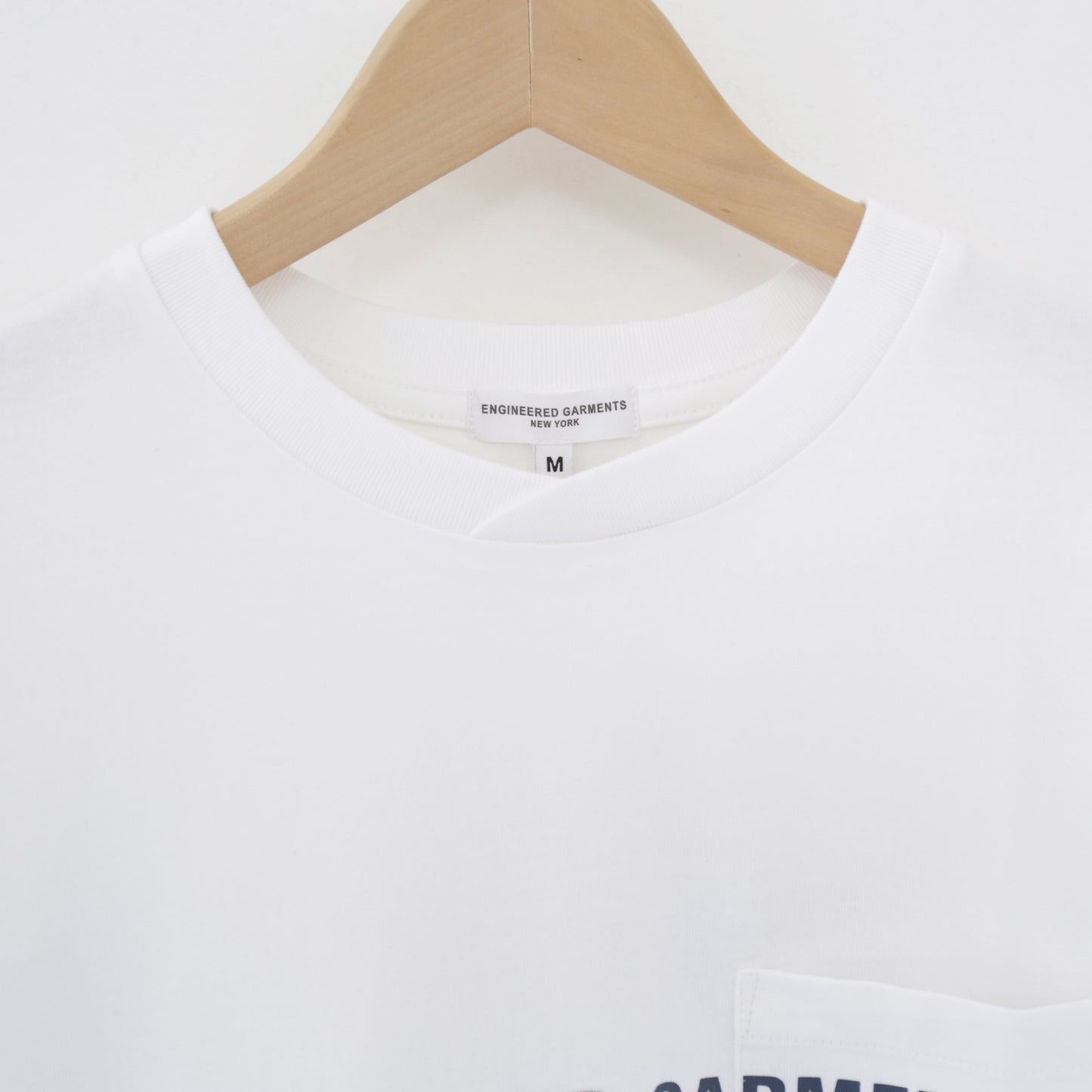 ENGINEERED GARMENTS × EXP Sample Magic Tee｜White