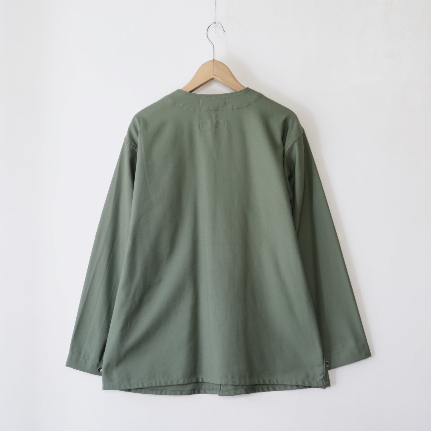 Engineer Jacket - Cotton reversed sateen｜Olive