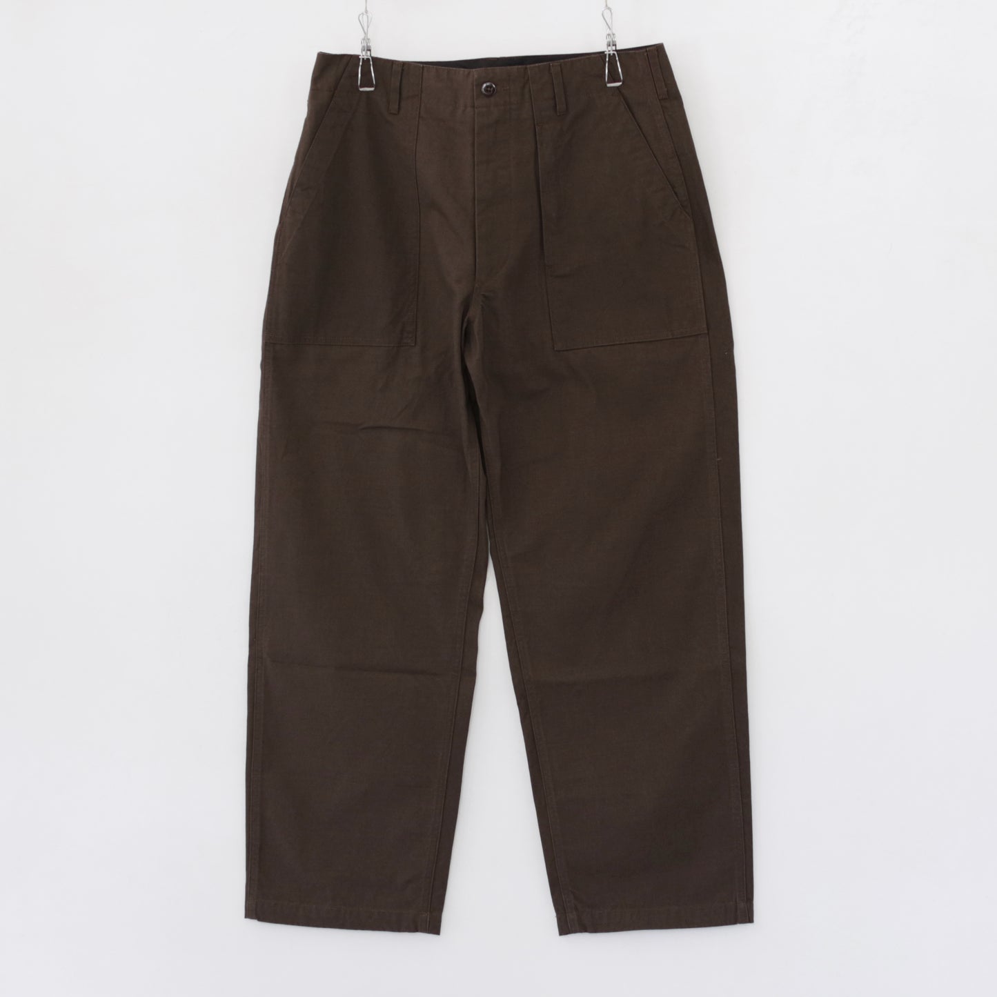 Fatige Pant - Heavy Weight Cotton Ripstop｜Dk.Brown