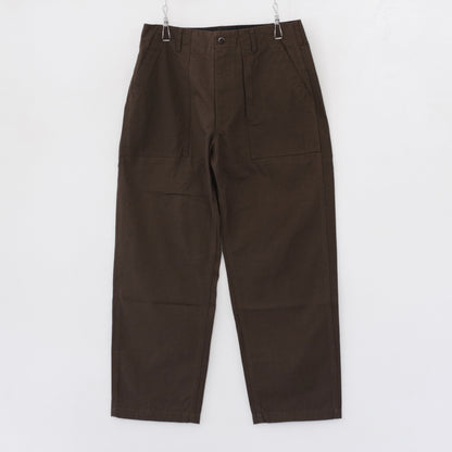 Fatige Pant - Heavy Weight Cotton Ripstop｜Dk.Brown