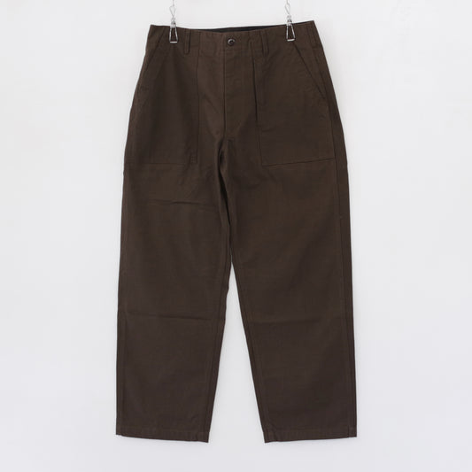Fatige Pant - Heavy Weight Cotton Ripstop｜Dk.Brown