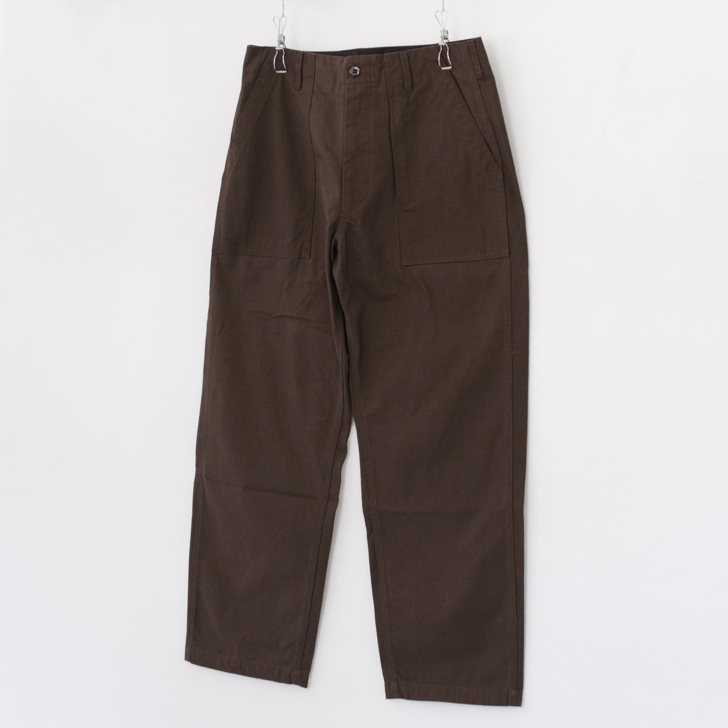 Fatige Pant - Heavy Weight Cotton Ripstop｜Dk.Brown