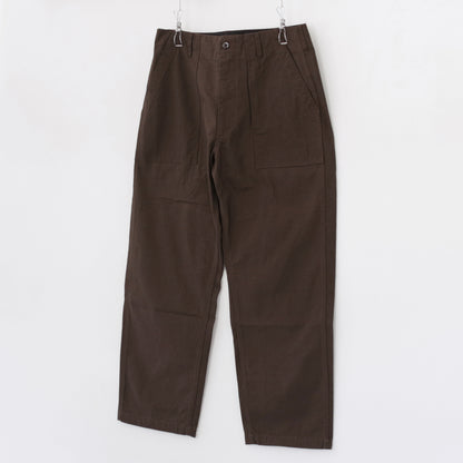 Fatige Pant - Heavy Weight Cotton Ripstop｜Dk.Brown
