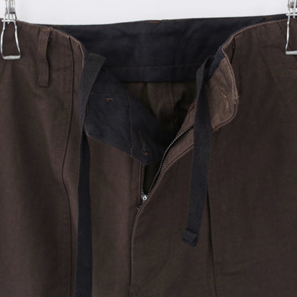 Fatige Pant - Heavy Weight Cotton Ripstop｜Dk.Brown