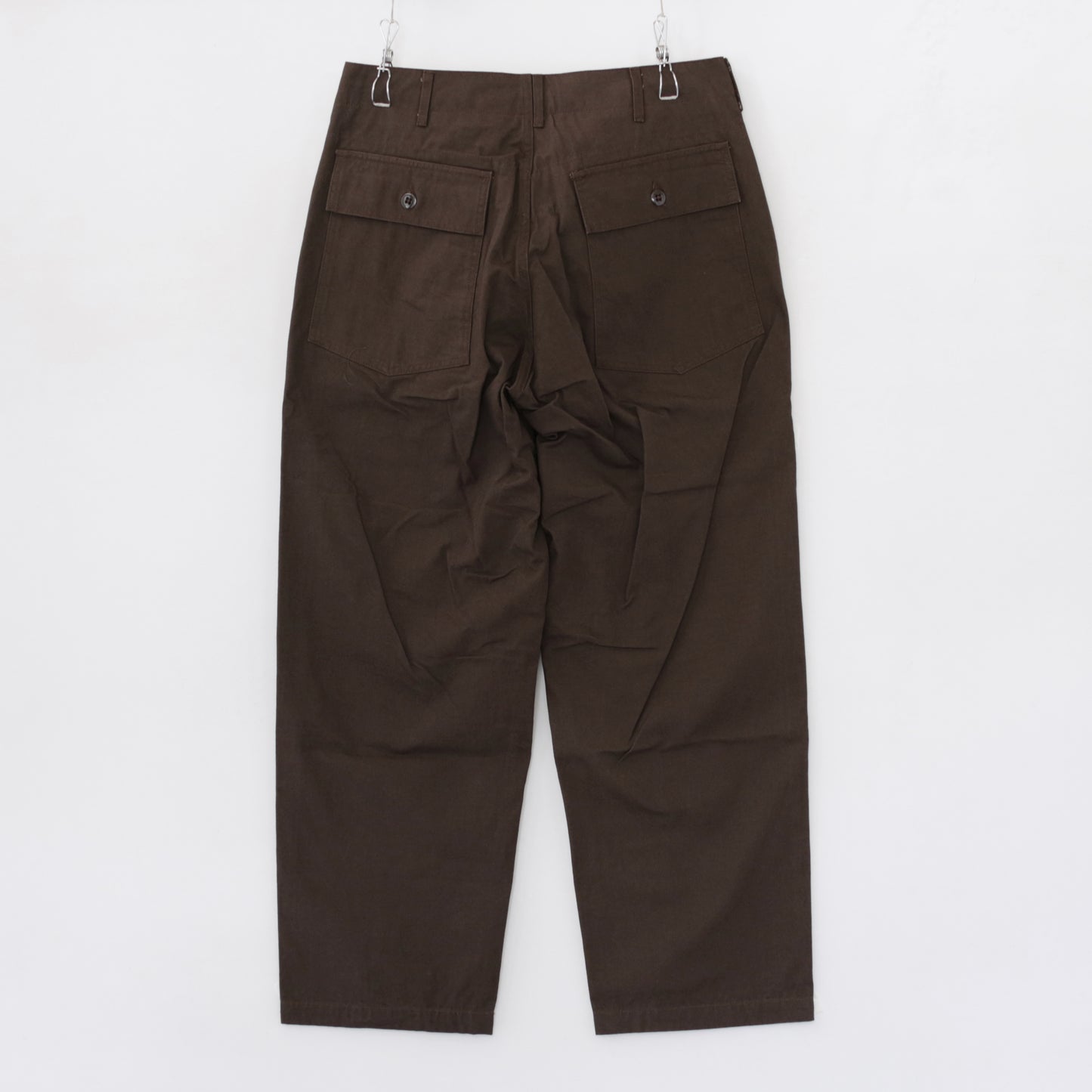 Fatige Pant - Heavy Weight Cotton Ripstop｜Dk.Brown
