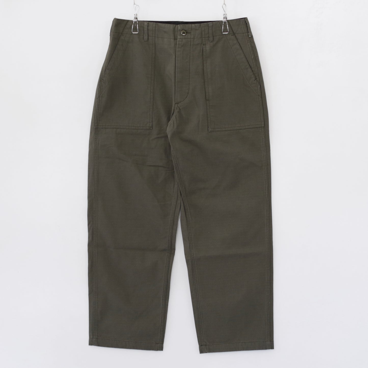 Fatige Pant - Heavy Weight Cotton Ripstop｜Olive