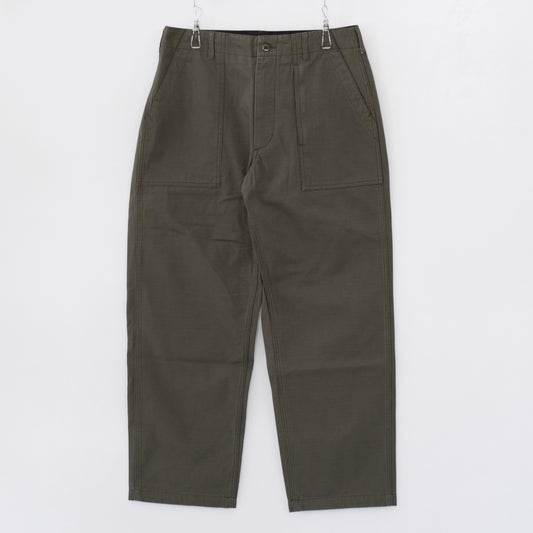 Fatige Pant - Heavy Weight Cotton Ripstop｜Olive