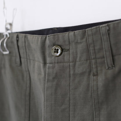 Fatige Pant - Heavy Weight Cotton Ripstop｜Olive