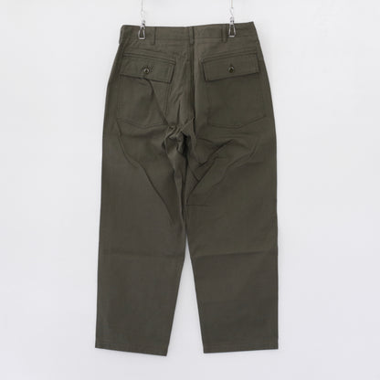 Fatige Pant - Heavy Weight Cotton Ripstop｜Olive
