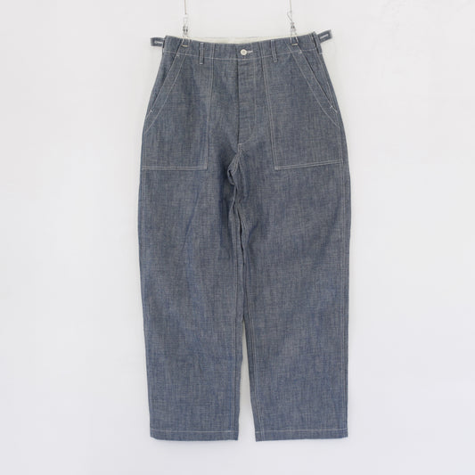 Fatigue Pant - 10oz Sea Canvas｜Indigo