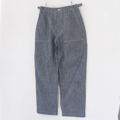 Fatigue Pant - 10oz Sea Canvas｜Indigo