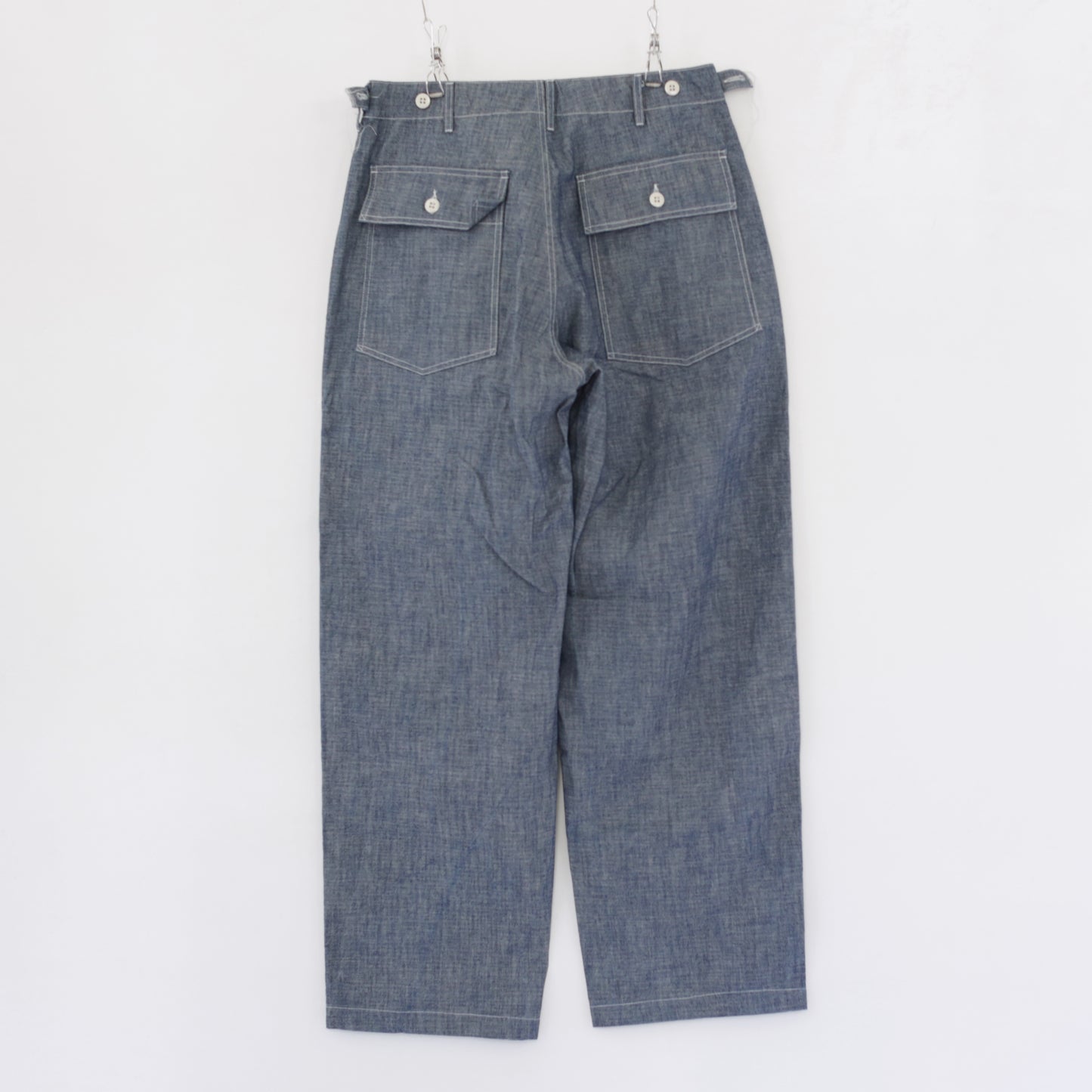 Fatigue Pant - 10oz Sea Canvas｜Indigo