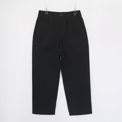 Fatigue Pant - Cotton Double Cloth｜Black