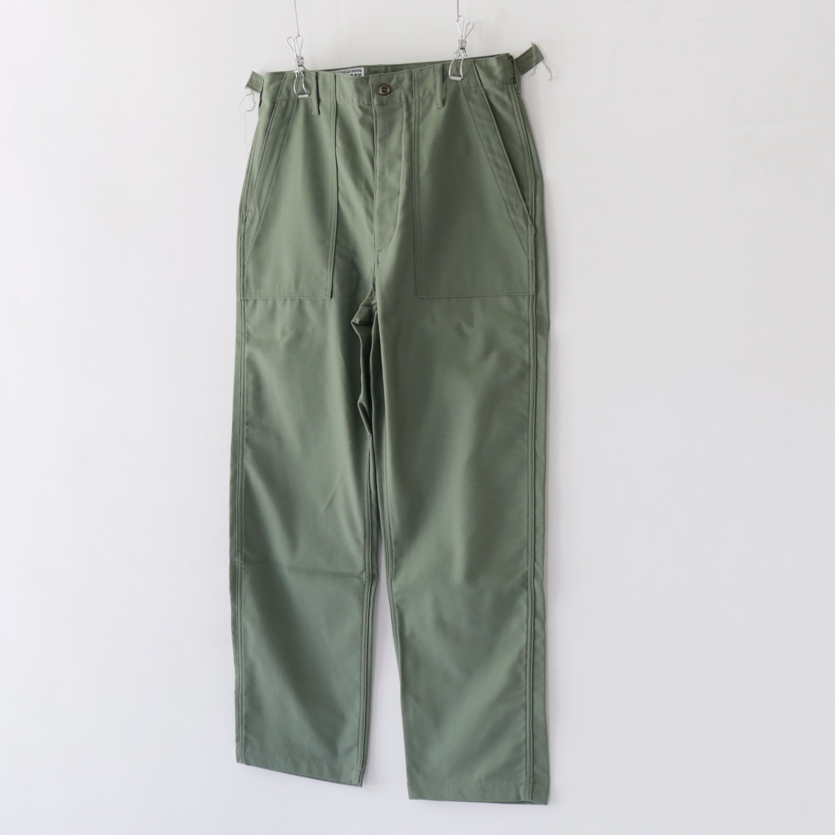 Fatigue Pant - Cotton Reversed Sateen｜Olive – everly