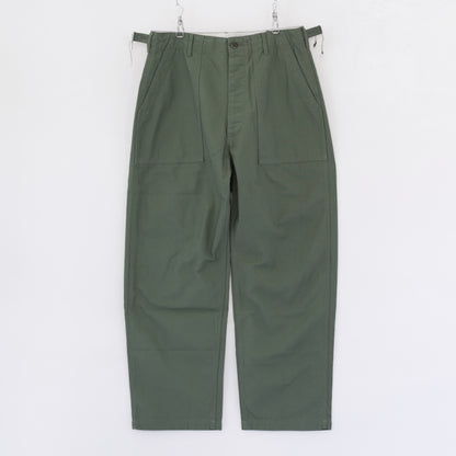 Fatigue Pant - Cotton Reversed Sateen｜Olive