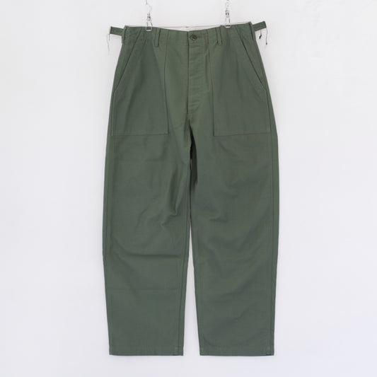 Fatigue Pant - Cotton Reversed Sateen｜Olive