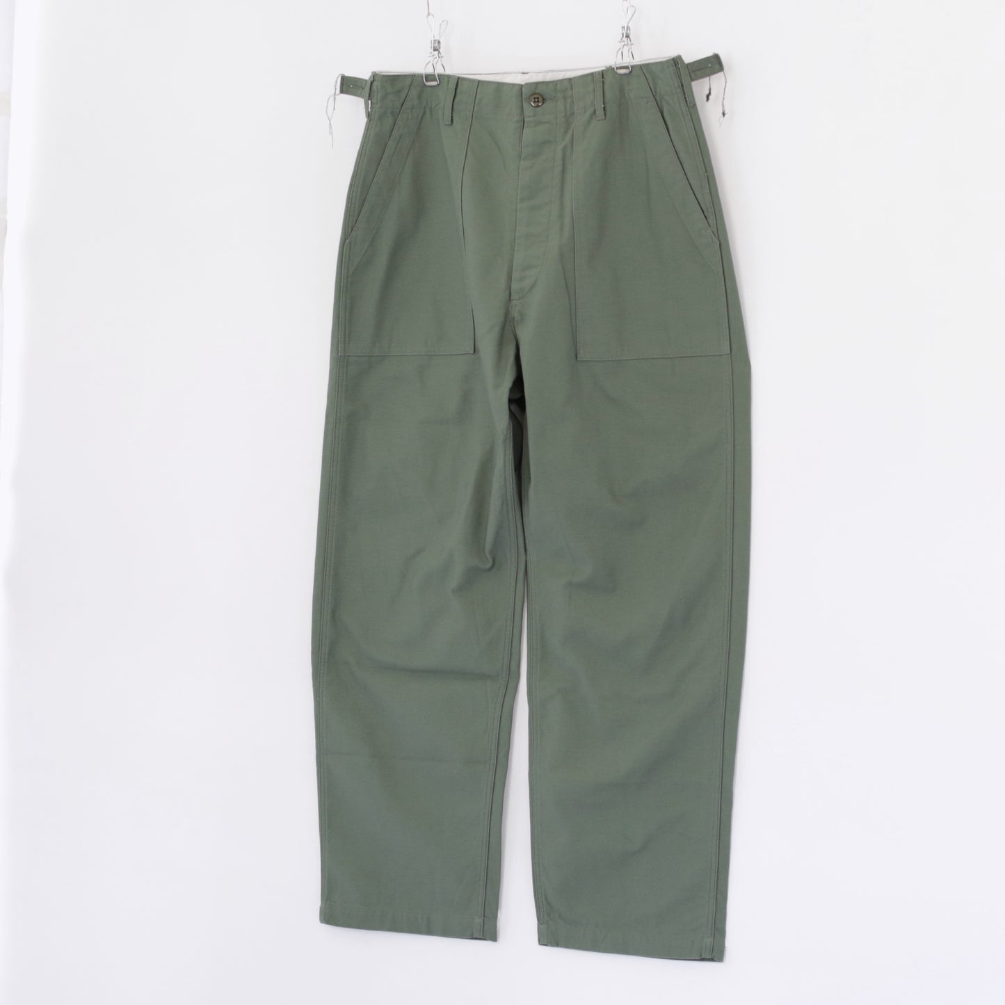 Fatigue Pant - Cotton Reversed Sateen｜Olive