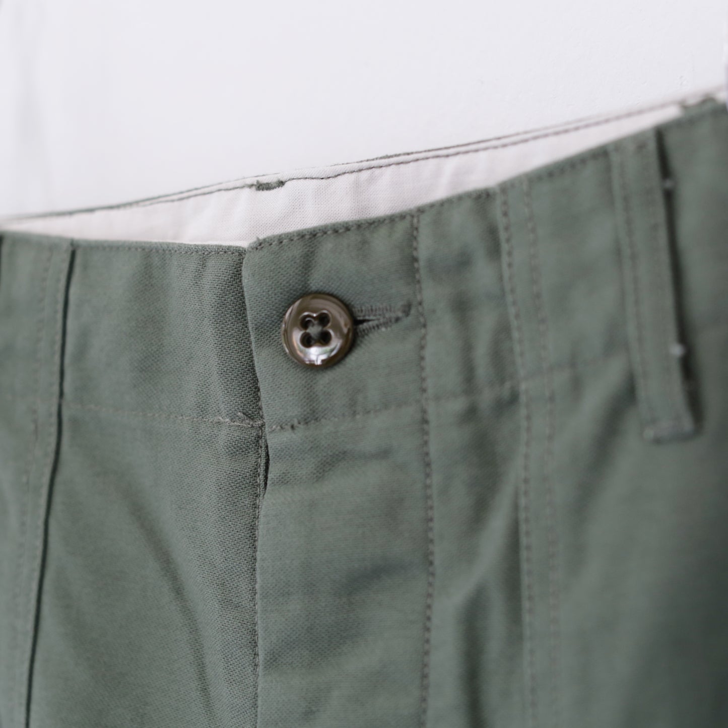 Fatigue Pant - Cotton Reversed Sateen｜Olive