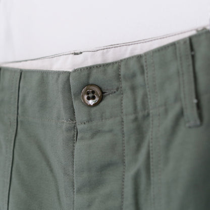 Fatigue Pant - Cotton Reversed Sateen｜Olive