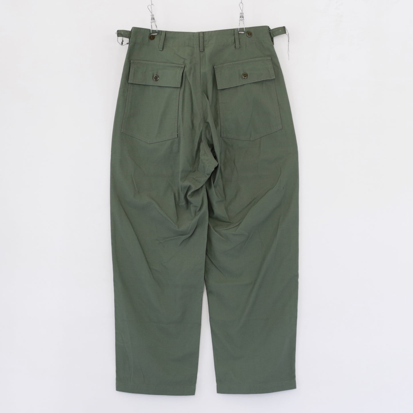 Fatigue Pant - Cotton Reversed Sateen｜Olive