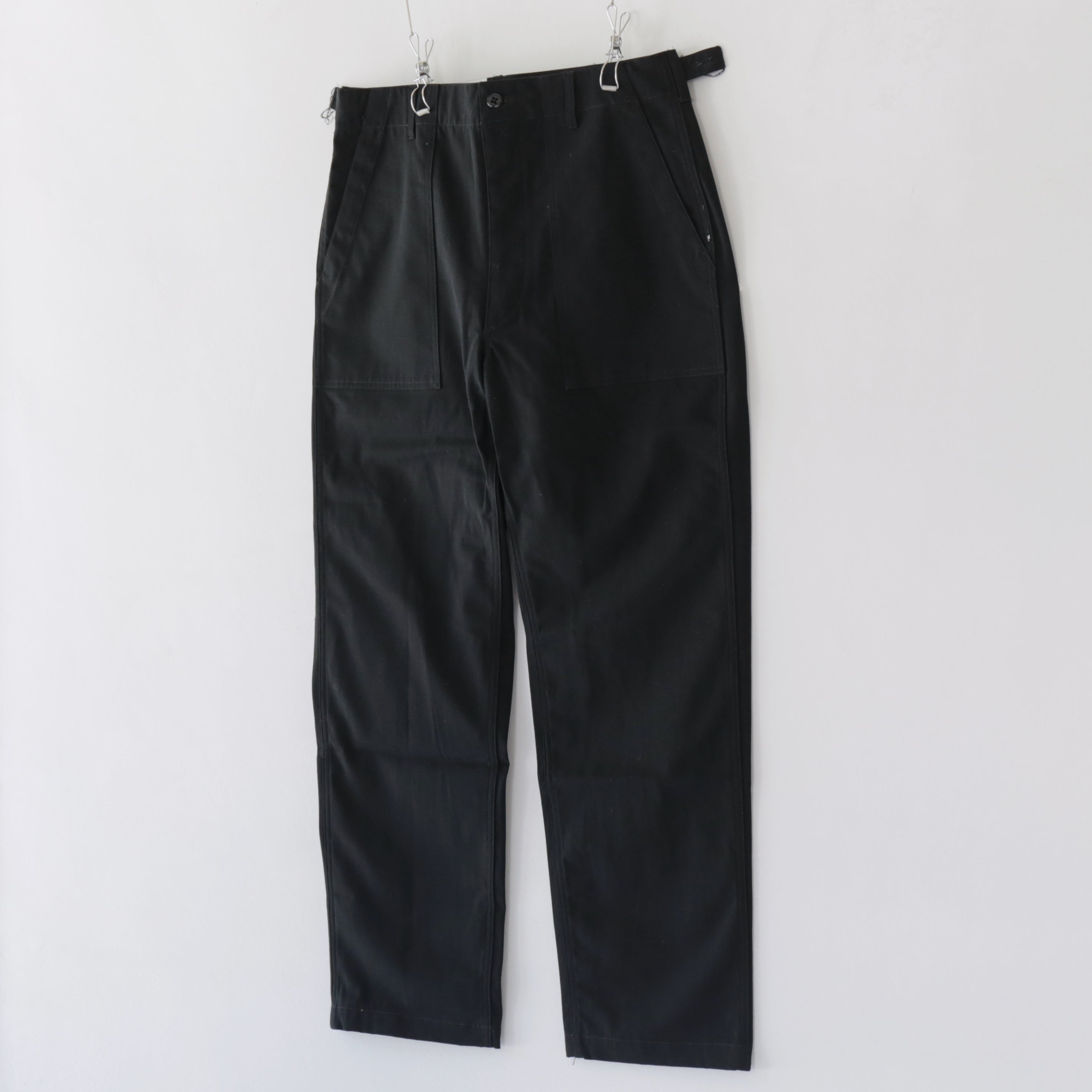 Fatigue Pant - Heavyweight Cotton Ripstop｜Black – everly