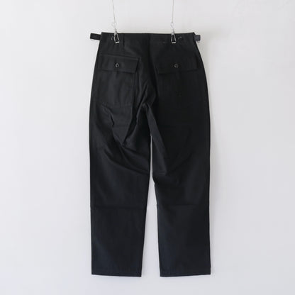 Fatigue Pant - Heavyweight Cotton Ripstop｜Black