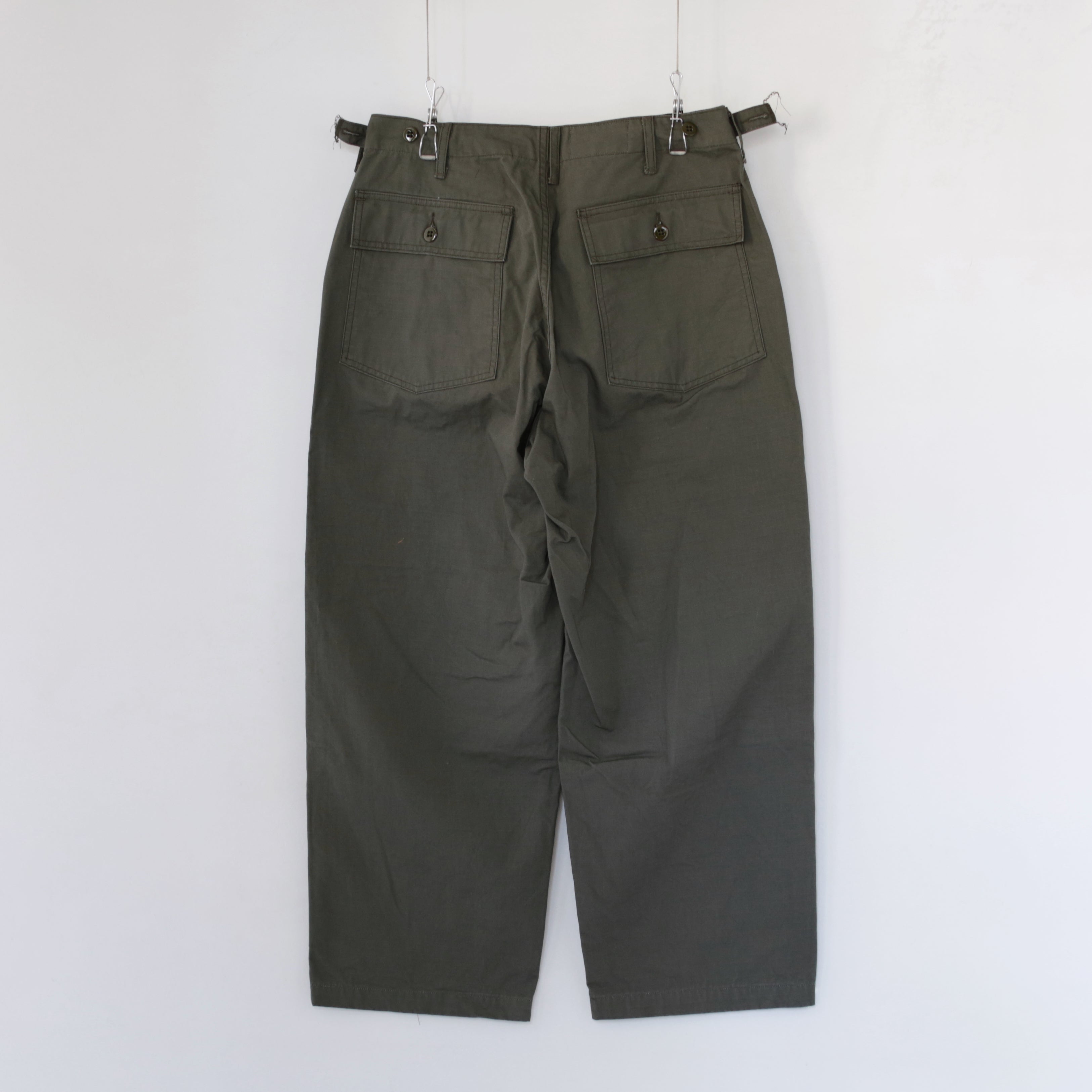 Fatigue Pant - Heavyweight Cotton Ripstop｜Olive – everly