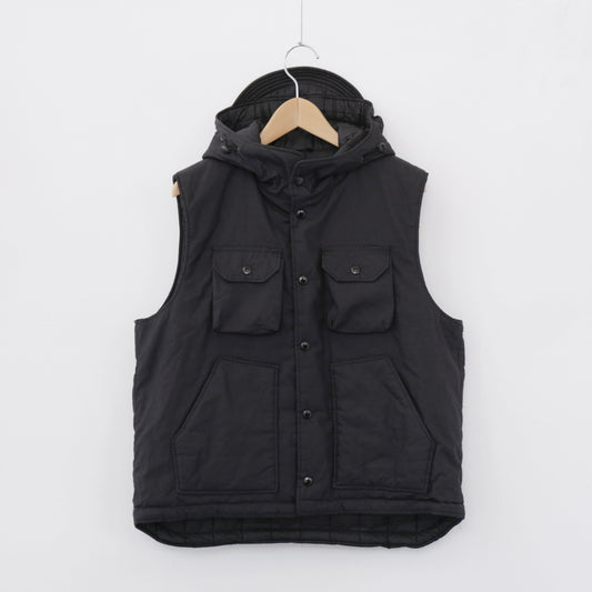 Field Vest - Nyco Twill｜Black