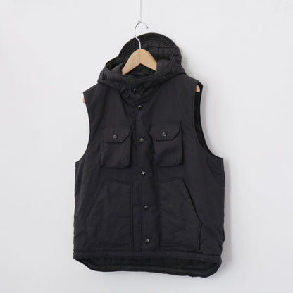 Field Vest - Nyco Twill｜Black