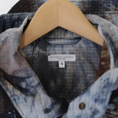 Field Vest - Nylon Tiedye Print Ripstop｜Navy