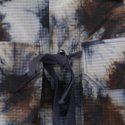Field Vest - Nylon Tiedye Print Ripstop｜Navy